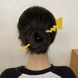 Lightning hairpin hairpin hairpin pin hair bun Hanbok bun hair long hair fixing pin pin hair hairpin hairpin - Type: Lightning hairpin / 번개 비녀 머리핀 헤어핀 집게핀 헤어번 한복 올림머리 긴머리 고정핀 삔 헤어 머리 뒤꽂이 비녀 머리핀 - 종류:번개 머리핀