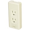 Panasonic Refine Series Exposed Arc Terminal with Grounded Double Outlet