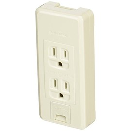 Panasonic Refine Series Exposed Arc Terminal with Grounded Double Outlet Full Terminal WKS217