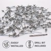 SKIR'CO (Pack of 100) Blind Rivets Painted 3.2 x 8