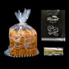 Lesibag 100Pcs 11"x 14" Bottom Gusset Bread Loaf Bags with