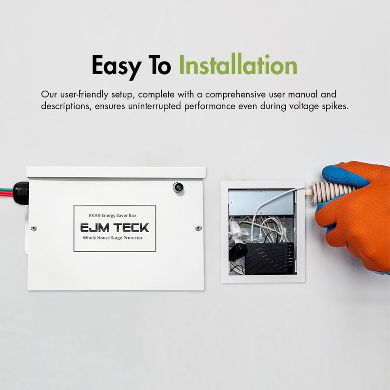 KVAR Energy Saver, 300 Amp Home Energy Saver Box &
