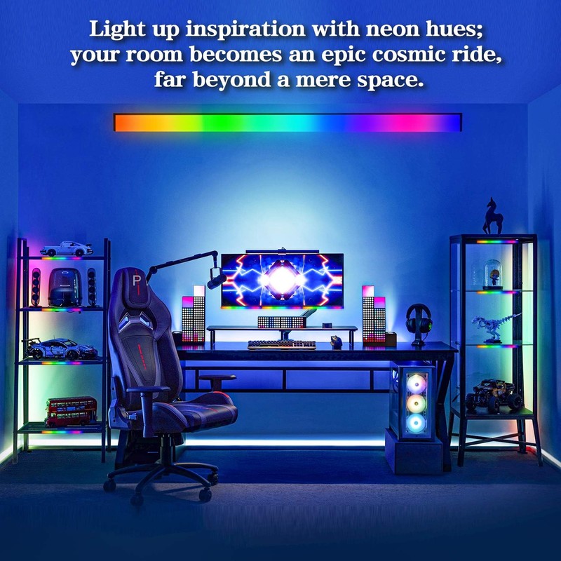 FenglinWisdom RGB LED Monitor Ambient Light Bar, 16 Inch USB