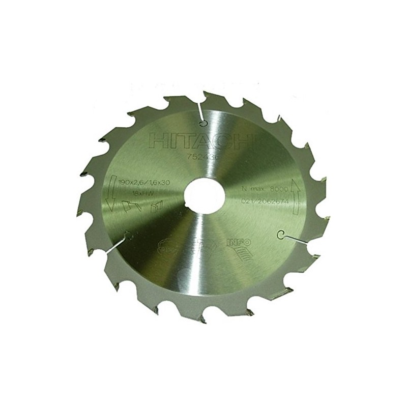 Kreissägeblatt WZ 165mm / 18 Zähne