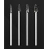 Luo ke 75mm Extra Long Carbide Burr Sets, 2.35mm Shank