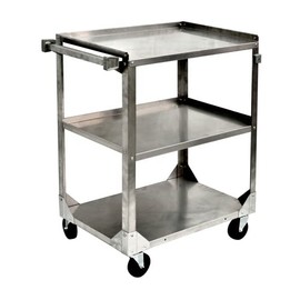 CenPro 28W-120 - Commercial NSF Medium Duty Utility Cart - 3 Shelves - 500 lb. Weight Capacity - 15-1/2"x24"