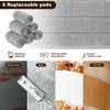 POPMOP 15.7" Flat Mop and Bucket Set with Wringer System