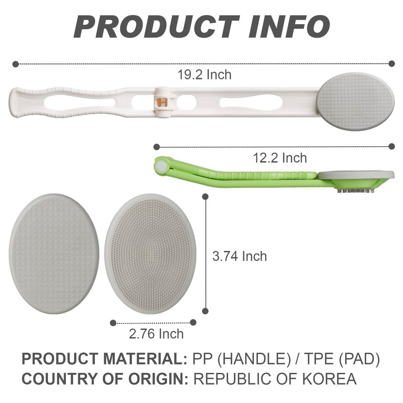 DOWMI Lotion Applicator for Back - 3-1 Foldable, Cream, Sunscreen,