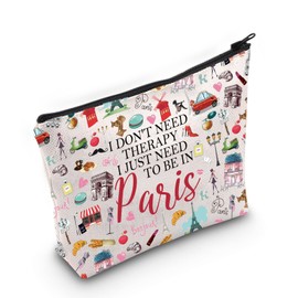 PYOUL I Just Need to in Paris Cosmetic Bag, beige