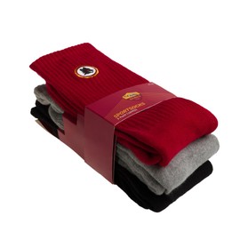 AS Roma Sport Socks - 3 Pack Lupetto 41-46