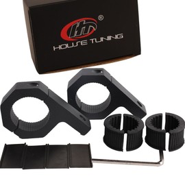 HOUSE TUNING Roll Bar Clamp 1.125 inch (1 1/8"),1.25 inch (1 1/4"),1.375 inch (1 3/8),1.5 inch (1 1/2"),Roof Rollcage Holder for LED Light bar,Fog Lights,Wips