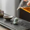 Fovasen 4PCS Laughing Buddha Statue for Good Luck & Feng