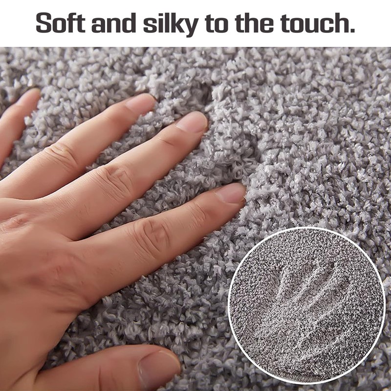 Bath Mat, Round Shower, 40 x 100 cm, Microfibre Shower
