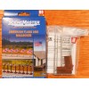 Walthers SceneMaster HO #949-4166 American Flags and Mailboxes 1:87th Scale