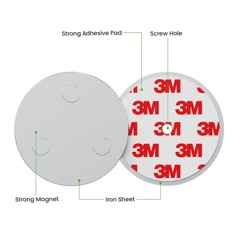 conecto, Magnetic Mount, Magnetic Mount, Universal Magnetic and with Drill