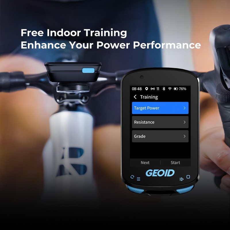 GEOID CC600 Color Screen Bike/Cycling Computer Wireless - Route Navigation