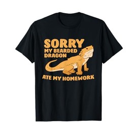 Bearded Dragon School My Bearded Dragon Ate My Homework T-Shirt