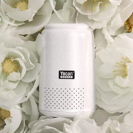 1pc, Portable Air Purifier Disposable Air Filter, Remove Secondhand Odor, 4 Stage HEPA Activated Coconut Carbon Filter To Eliminate Smell (White)