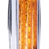 Pair 16LEDs Taillight Electroplated Trim Side Marker Auto External Lamps