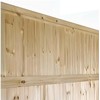 18" Allwood Pine Wainscot Extension Kit
