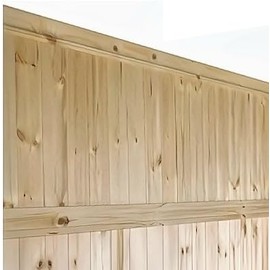18" Allwood Pine Wainscot Extension Kit