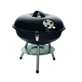 Texsport Barbecue Mini Portable Charcoal BBQ Grill, Black