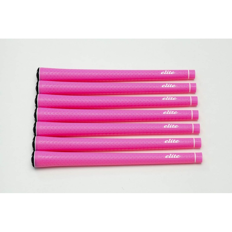 elitegrips Y360°s Air Golf Grips, Set of 7, Deep Pink,