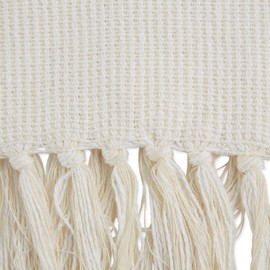 DII Black & Gray Diamond Cut Woven Throw, 50x60" with 2.5" Fringe, Black