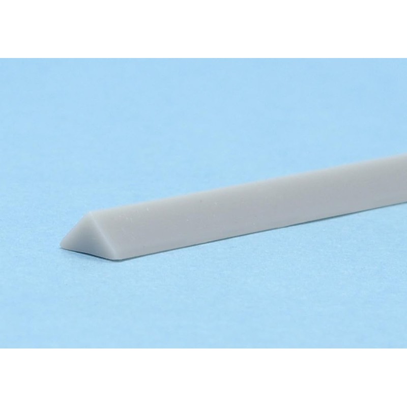 Wave Material Series Plastic Material Triangle Bar 0.04 inch (1.0
