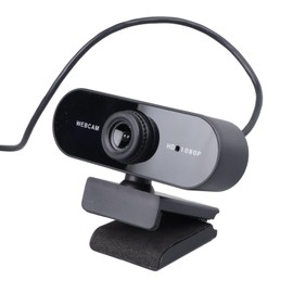 HD Webcam, 1080P Computer Camera Voice Interactive with Microphone for Streaming Live Media for Windows for Video Recording