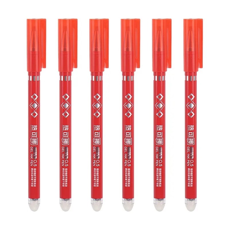 Set 12 Pz Plumas Borrables Surtidas Boligrafo Lapicero Borra
