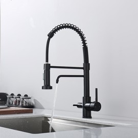 3 in 1 Drinking Water Faucet: Kitchen Faucet with Filter functionality for Easy Access to Filtered Water for Drinking, No Need for a Separate Drinking Water Dispenser Faucet