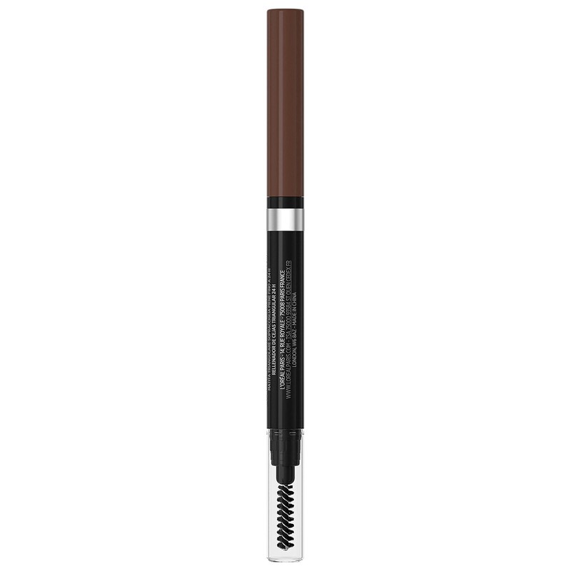 L'Oréal Paris Eyebrow Pencil with Rotatable Triangular Tip for Defined