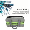 Tool Bag Wide Mouth Oxford Cloth Large Capacity with Reflective