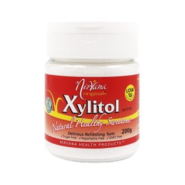 Nirvana Organics Re-usable Shaker Xylitol 200 g