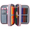 Depesche 12383 TOPModel Cutie Star - Filled 3-Compartment Pencil Case