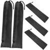 OSOLADY 5pcs Tent Pole Bag Handheld Fishing Rods Bag Practical