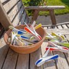 HANGERWORLD Strong 8cm Plastic Clothes Washing Line Pegs Rubber Soft