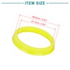 ACROPIX 66.6 to 57.1mm Hub Centric Rings Yellow - Pack