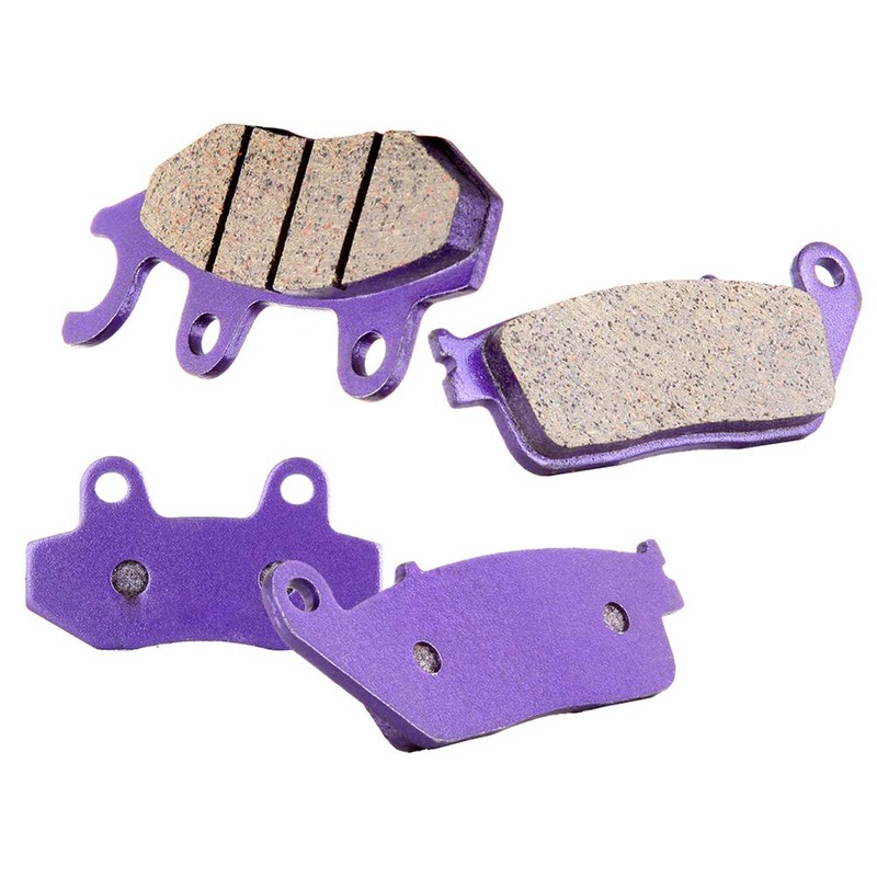 Front/Rear Brake Pads for Daelim Roadwin 125 2004-2009, 2 Pairs