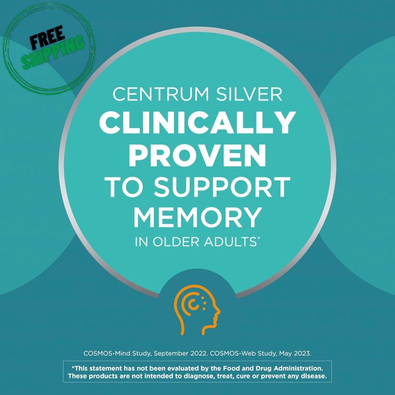 Centrum Minis Silver Multivitamin Tablet for Adults 50 Plus -