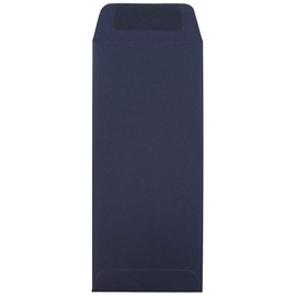 JAM PAPER #10 Policy Business Premium Envelopes - 4 1/8 x 9 1/2 - Navy Blue - 100/Pack
