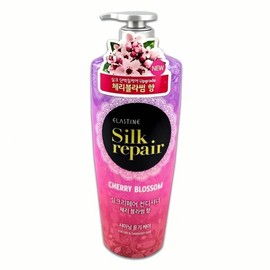 Elastine Silk Repair Cherry Blossom 550ml Hair Recovery Hair Care Cherry Blossom Essence Silk Nutrition Cash on Delivery or Pay upon Order / 엘라스틴 실크리페어 체리블라썸 550ml 모발 회복 헤어 케어 벚꽃 에센스 실크 영양 착불 또는 주문시 결제