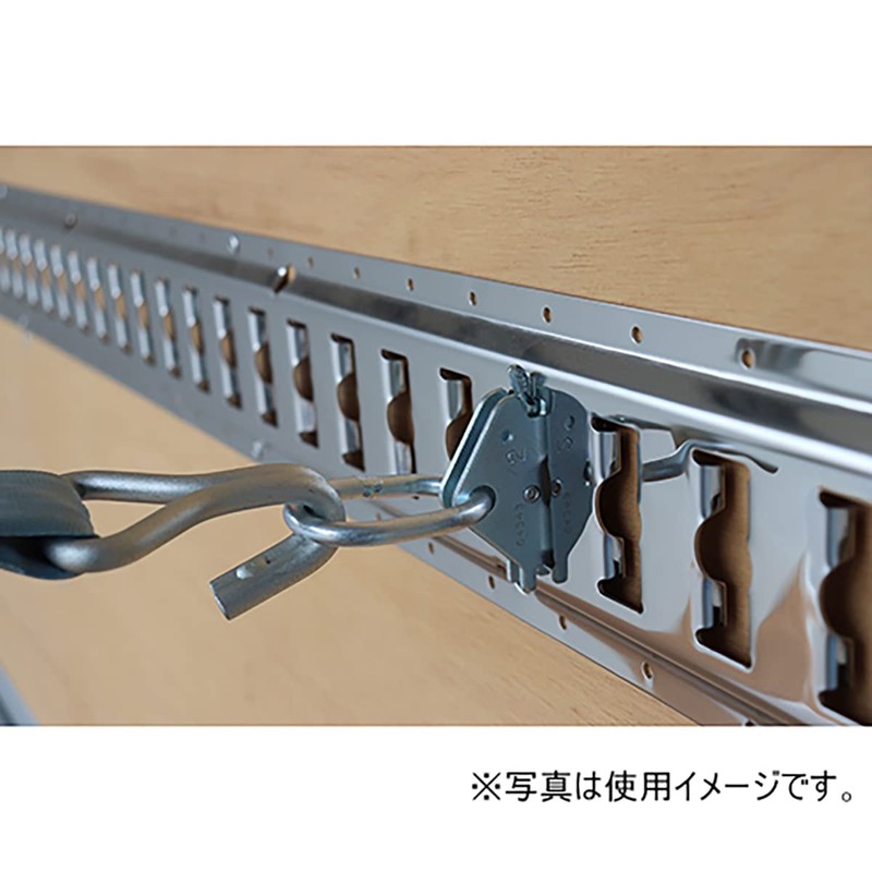 pa-man E-Clip with Oval Ring Long Type Lashing Rail Hardware