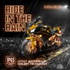 NINEO 8PCS Motorcycle RGB Led Light Kit, Multi-Color Atmosphere Underglow