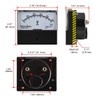 Heschen Voltmeter Rectangle Analog Display Volt Voltmeter 670 Style DC