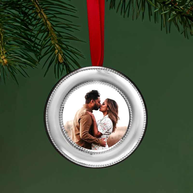 Ross-Simons Cunill Sterling Silver Beaded Picture Frame