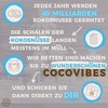 cocovibes Key Shell Jewellery Tray Made of Coconut Shells with