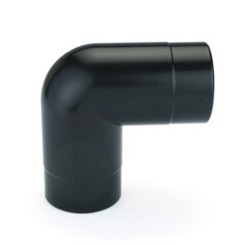 2-1/2" 90-Degree Elbow Dust Collection Fitting