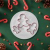 Gingerbread Man Cookie Cutters 3PCS, Stainless Steel Christmas Cookie Cutter